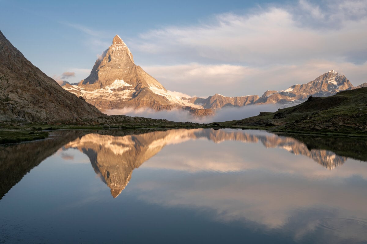 Lake Riffelsee, Switzerland