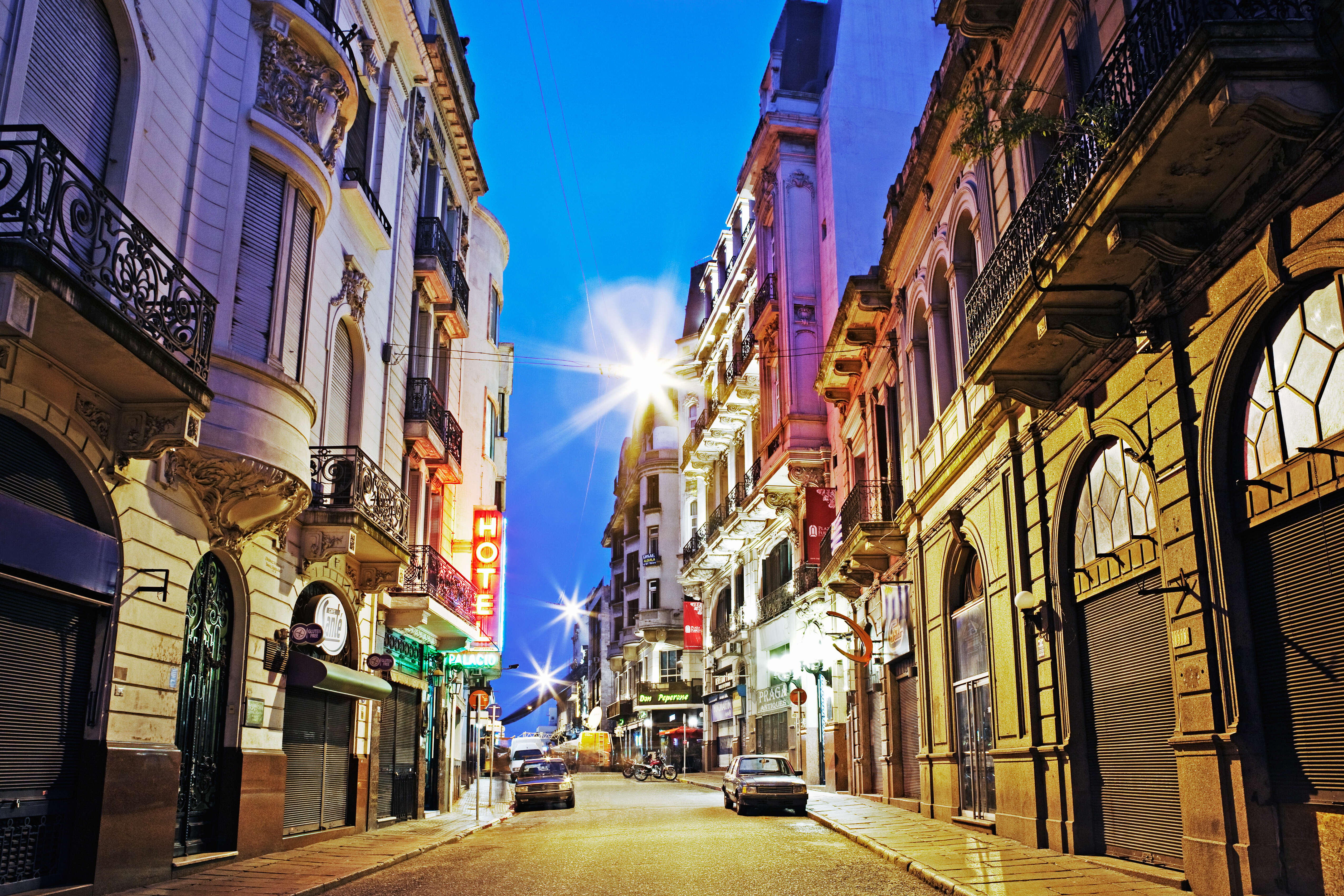  baroque and neoclassical architecture in Montevideo, Uruguay.