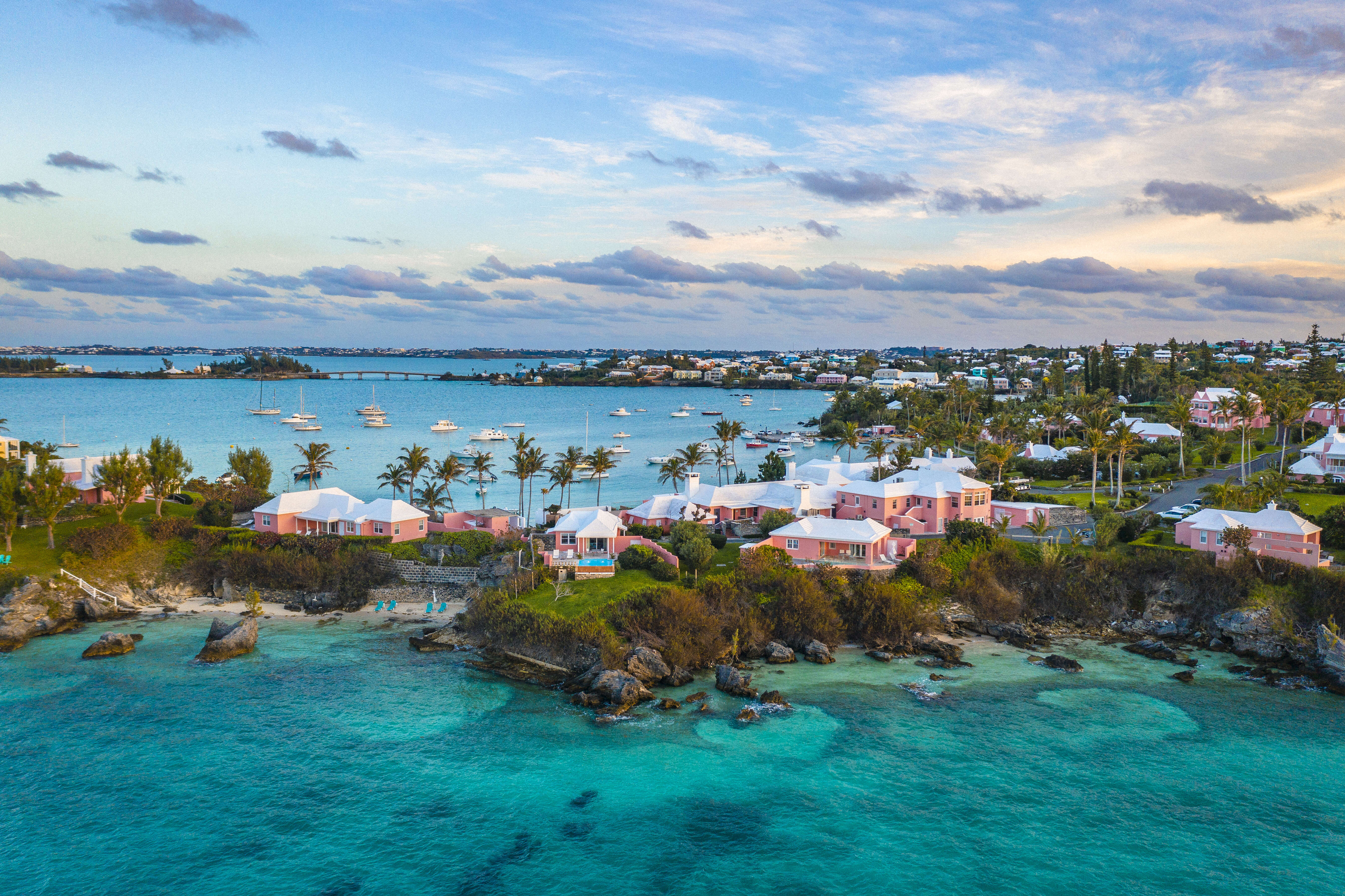 visit the beaches in Bermuda