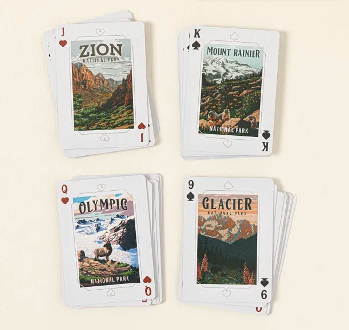 National Parks Playing Cards