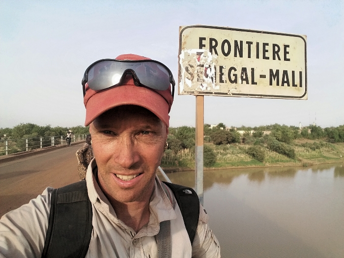 Trevor of Nomadic Backpacker travelling from Senegal to Mali before the Pandemic