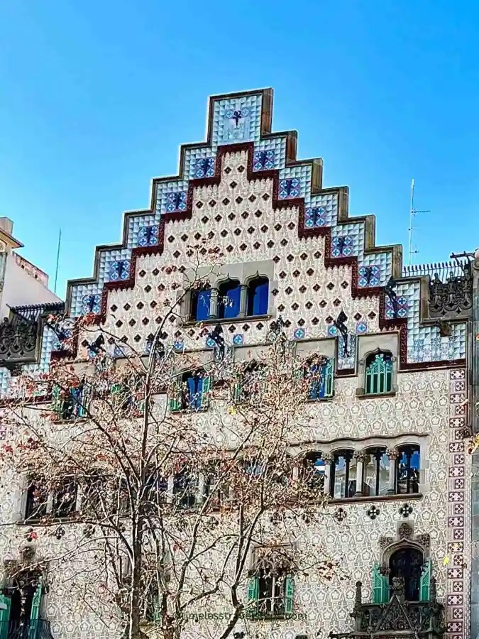 Casa Amatller by renowned Catalan architect Josep Puig i Cadafalch