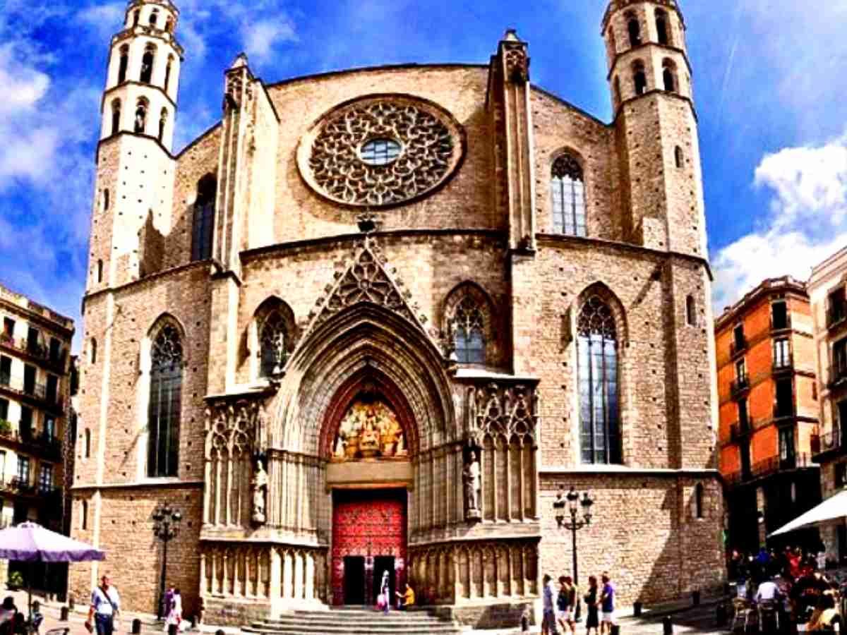 _Basilica Santa Maria del Mar Barcelona Barcelona in Winter Things to do