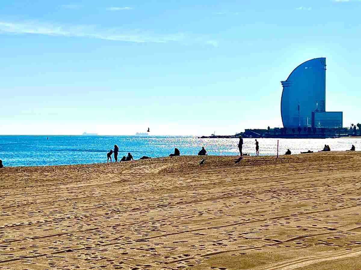 _Barcelona beach Barcelona in Winter Things to do