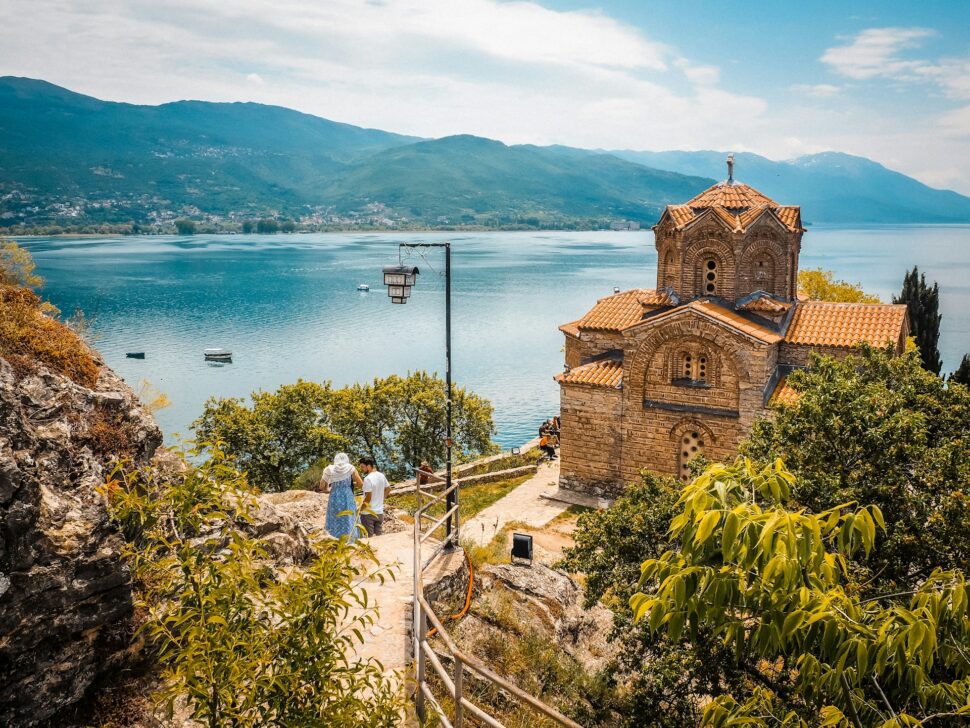 Scenery on Ohrid, North Macedonia