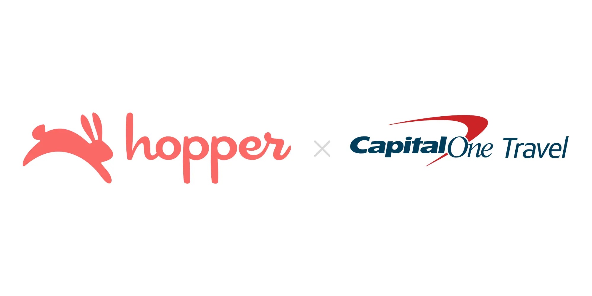 Hopper and Capital One Travel Logos