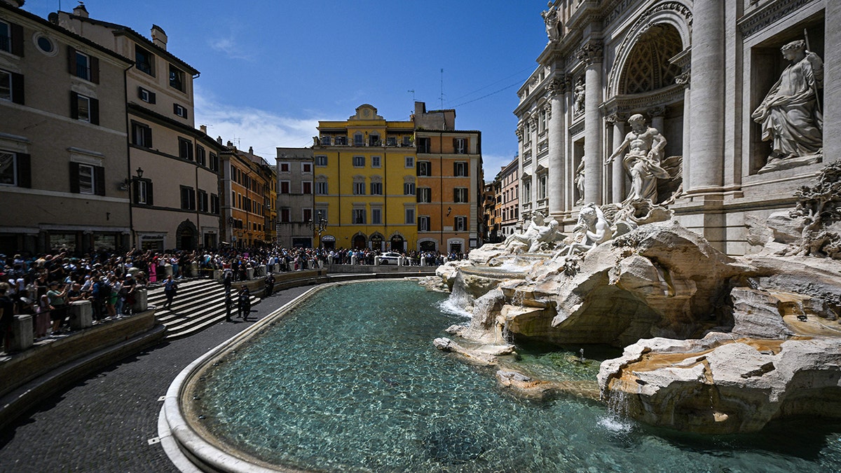 Trevi Fountain in Rome