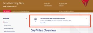 Now Live: How to Roll Over Your Delta Medallion Qualifying Miles (MQMs)