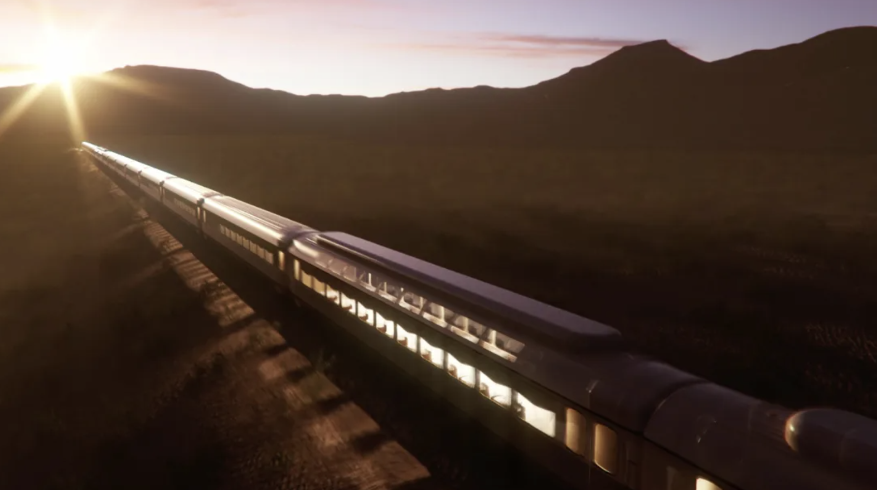 Luxury train travel Saudi Arabia, on the Dream of the Desert.