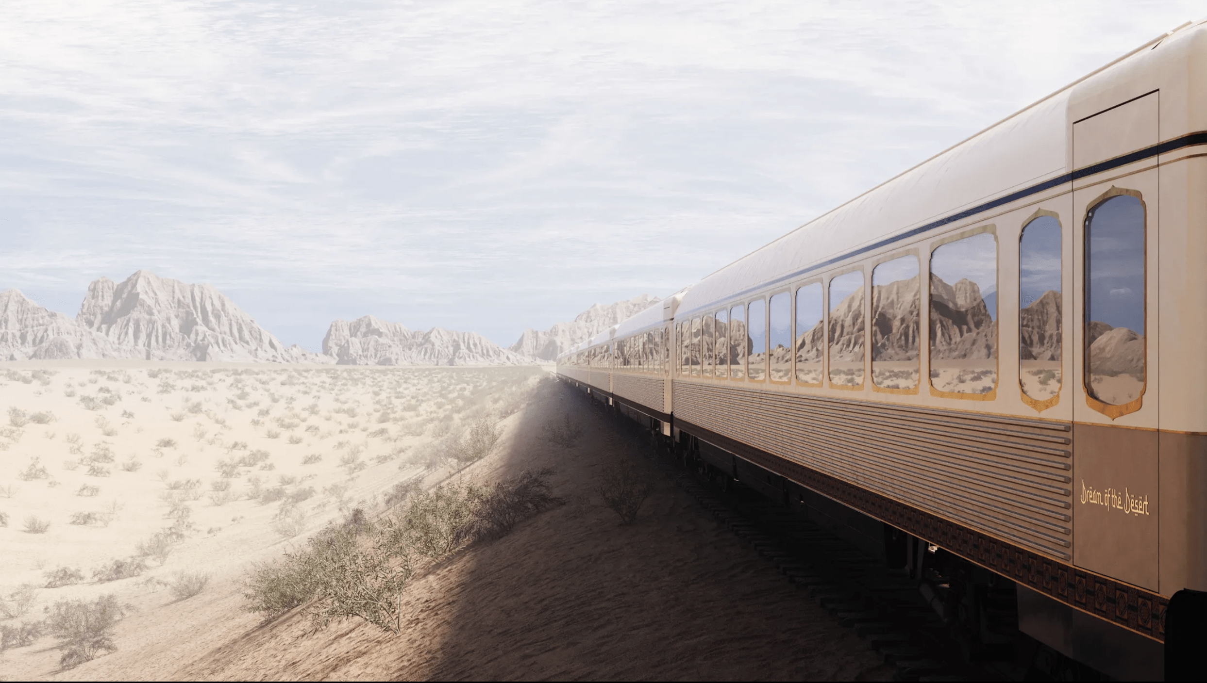 Saudi Arabia unveils high-end rail travel: Saudi Arabia Railways has collaborated with Italy's Arsenale Group to launch a luxurious "Dream of the Desert" train, marking the kingdom's foray into the luxury train market. Starting operations in late 2025, this train will offer scenic journeys across Saudi Arabia's deserts from Riyadh to Qurayyat, featuring 40 custom luxury cabins and embracing the growing trend of sustainable, slow travel.