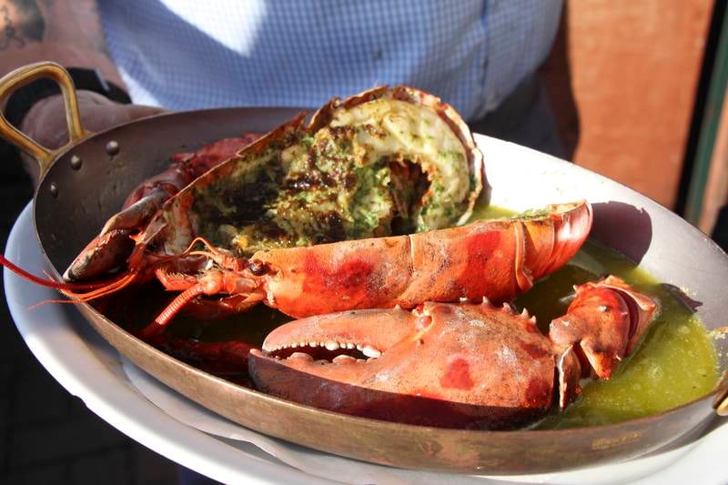 Still an active fishing port, fresh food is always on the menu in Ostend. Photo: John Brunton