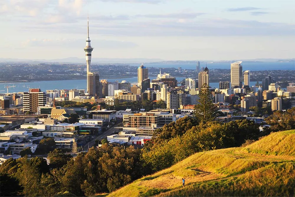 View of Auckland from Mount Eden — Shutterstock