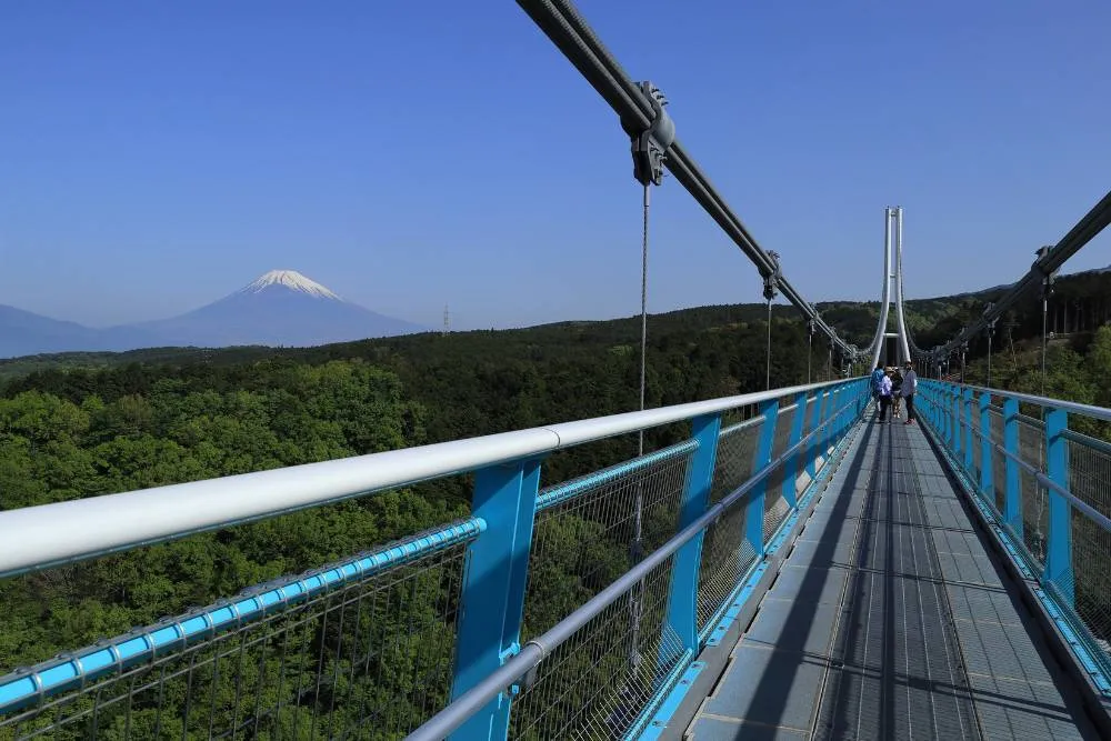 View of Mount Fuji from Mishima Skywalk — Getty Images