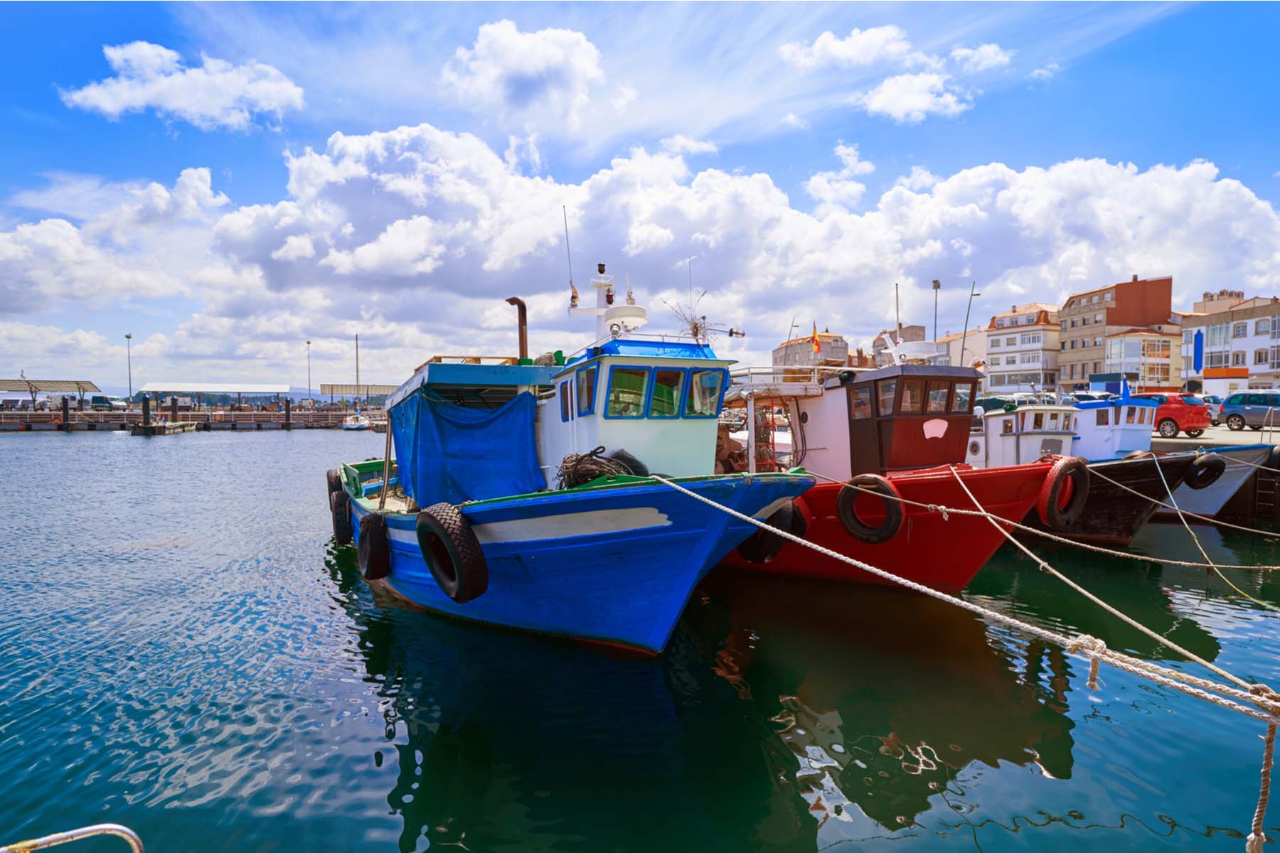 port in Galicia, Spain