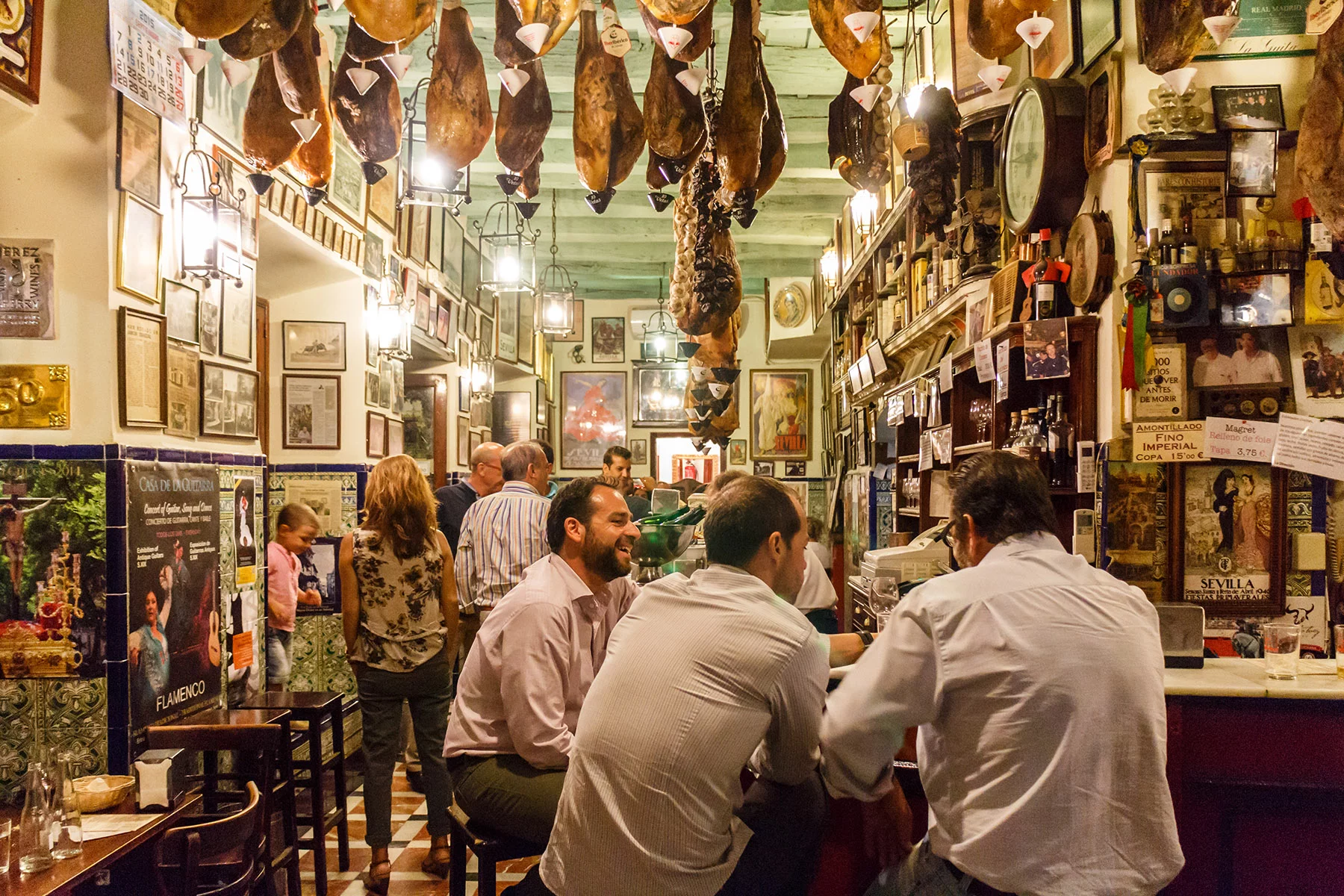 A tapas bar in Sevilla, Spain