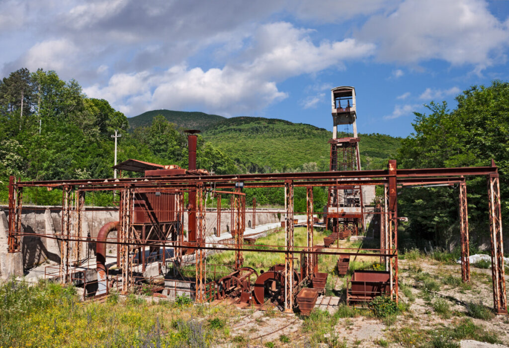 Mining museum of Abbadia San Salvatore, Tuscany, Italy