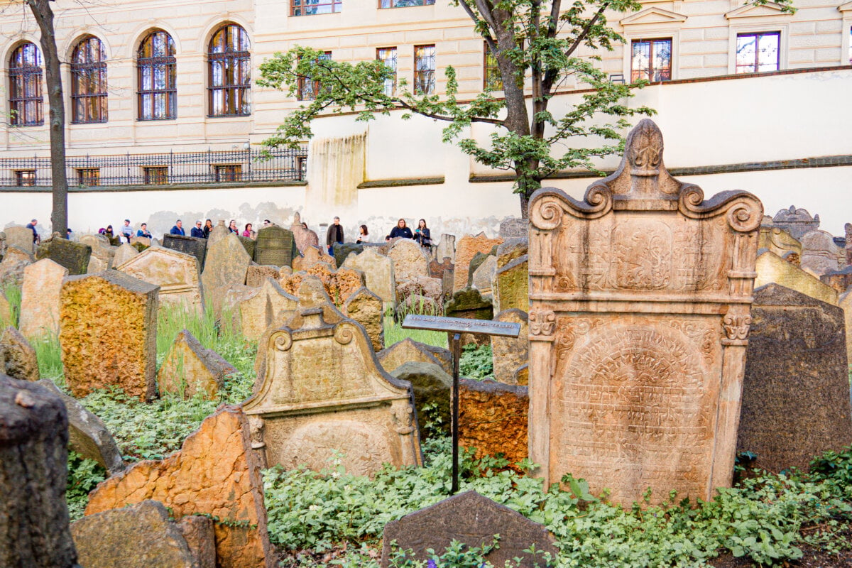 Old Jewish Cemetery in Prague