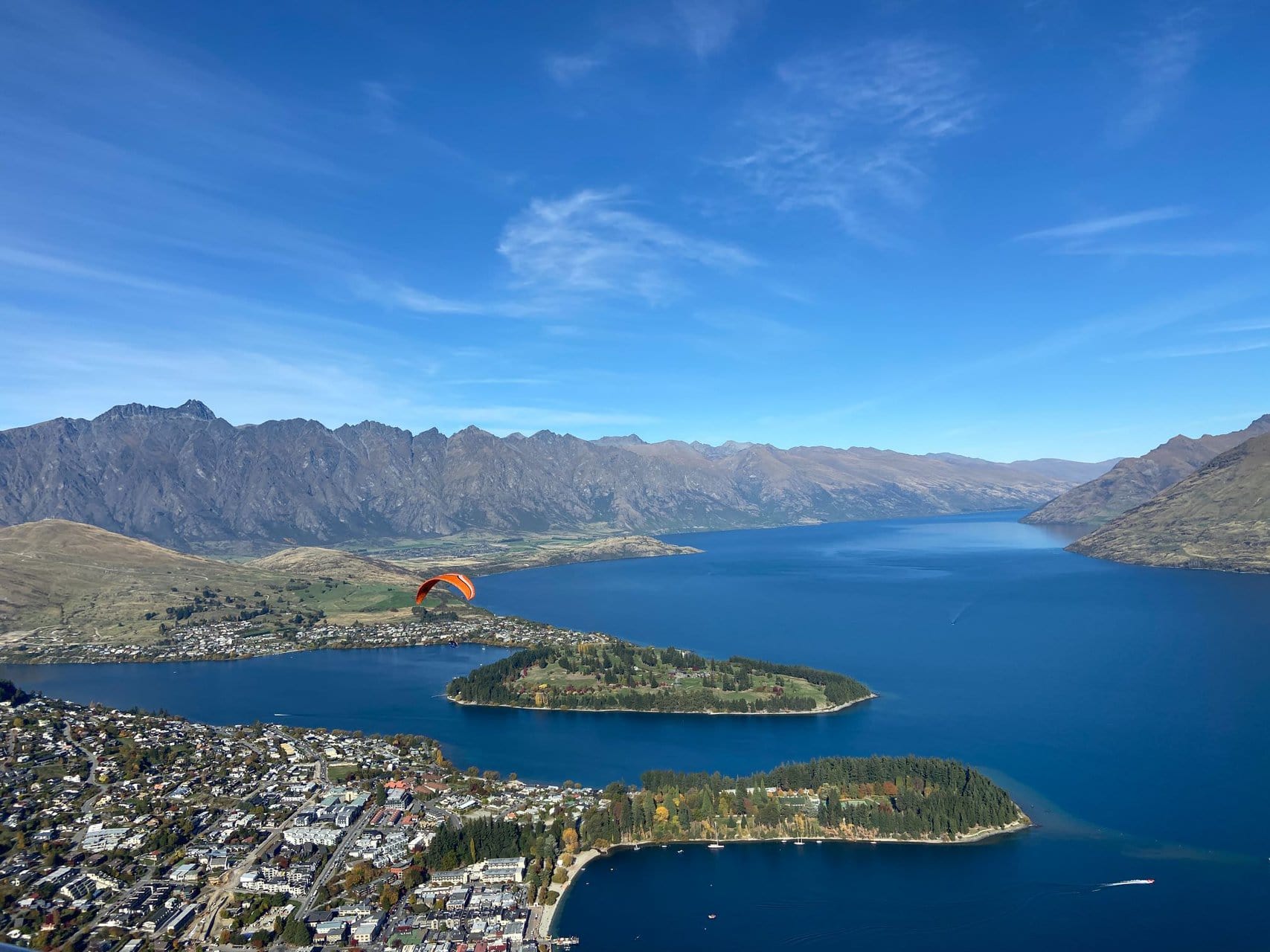 What to do in Queenstown, bird's eye view from Skyline Queenstown