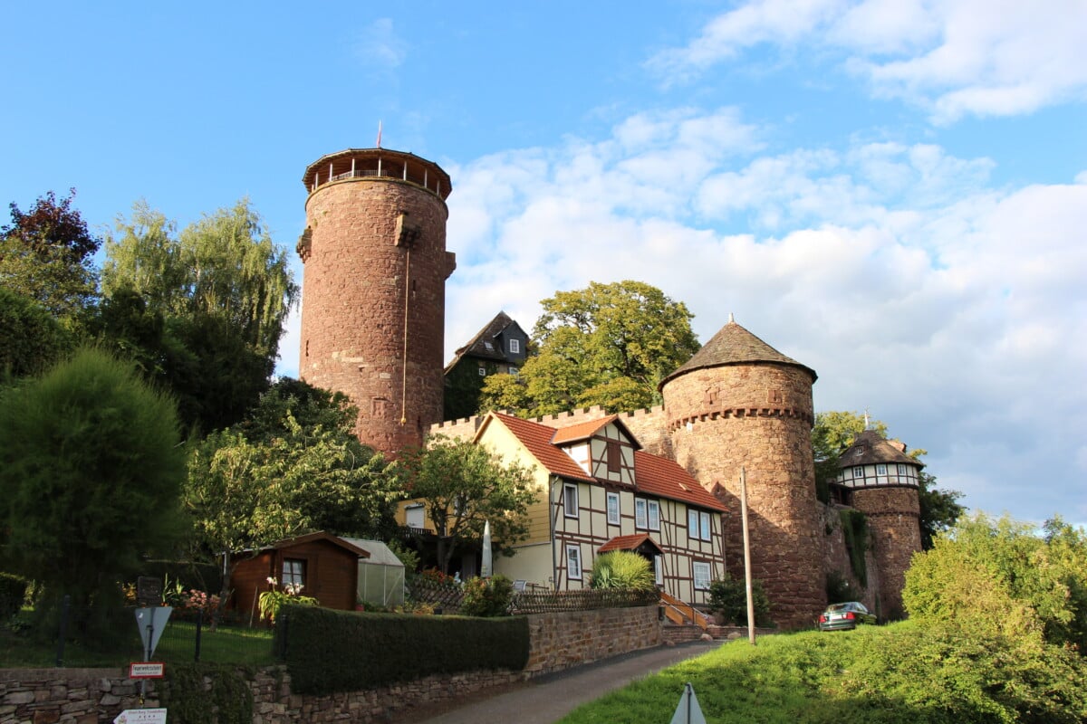 Trendelburg Castle in Trendelburg, Germany