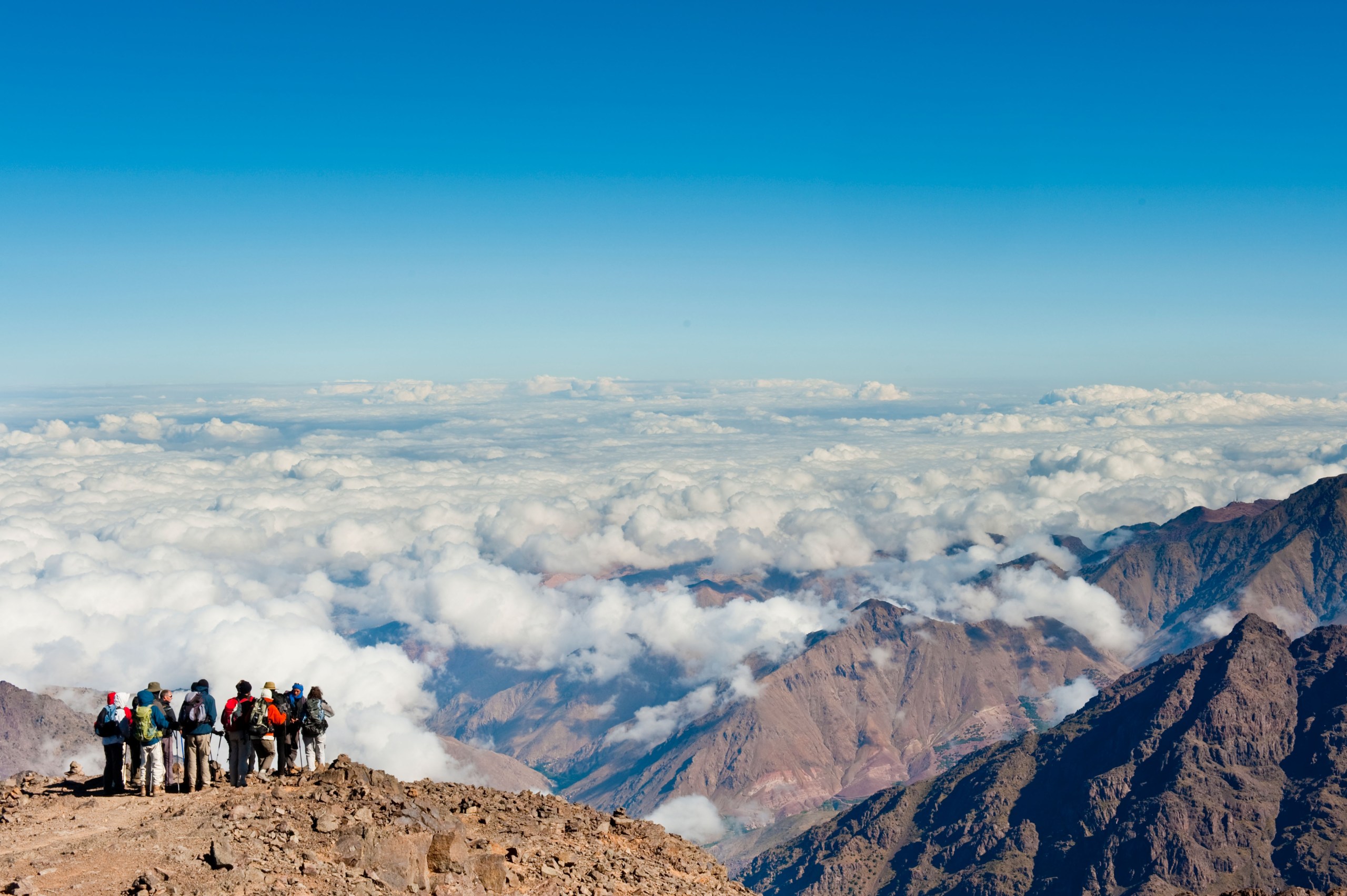 Jebel Toubkal in Morocco is among the destinations you can visit with the Conscious Travel Shop