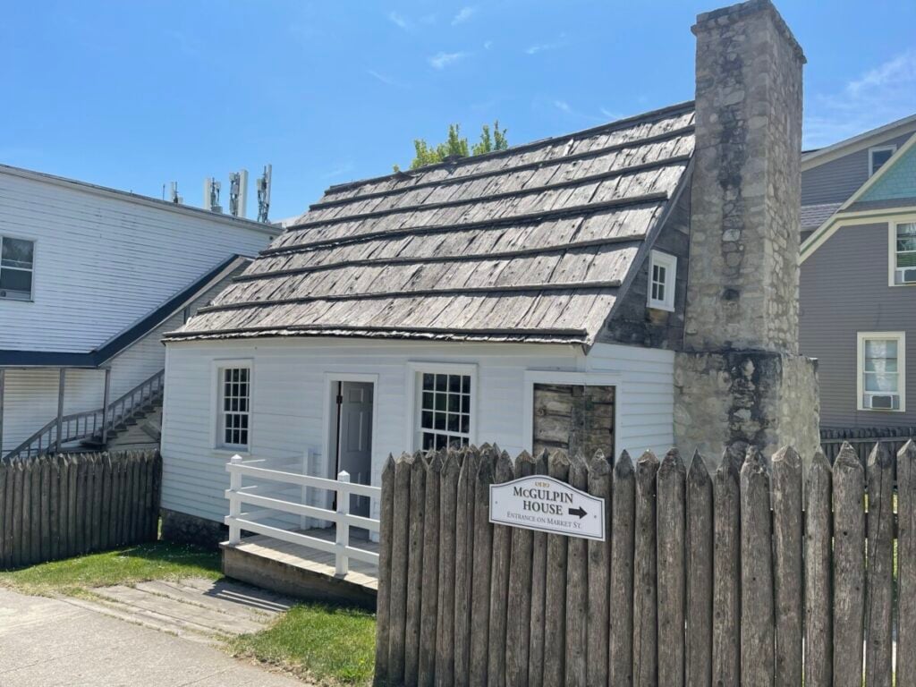 Historic McGulpin House in Mackinac Island