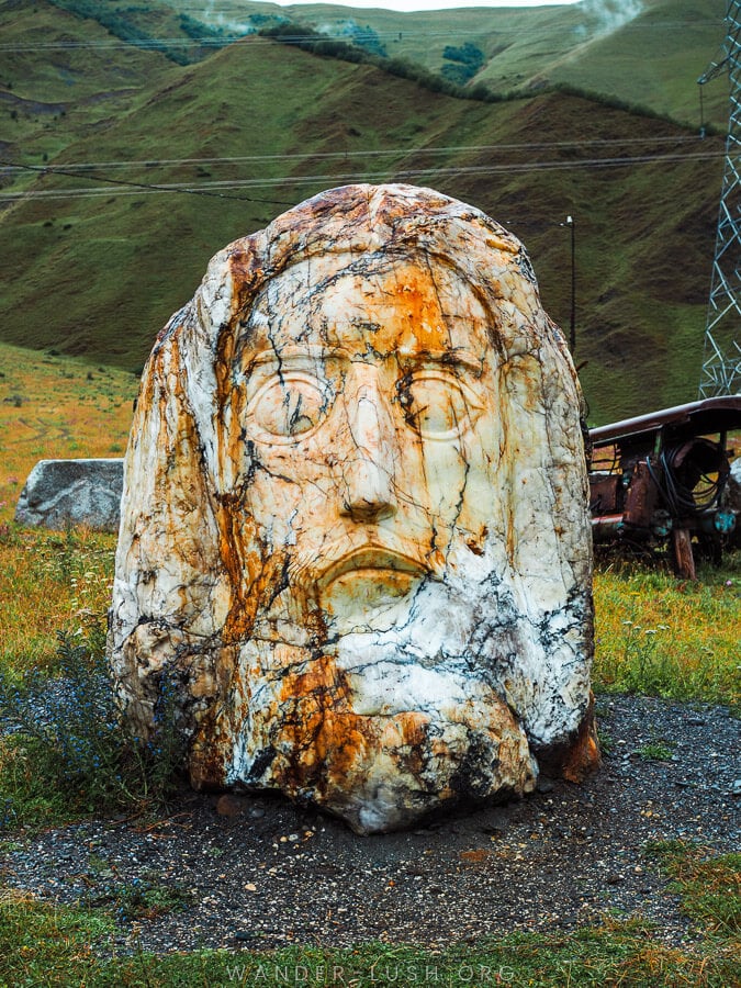 Your complete travel guide for the scenic Georgian Military Highway, including 9 points of interest to visit on a road trip from Tbilisi to Kazbegi.