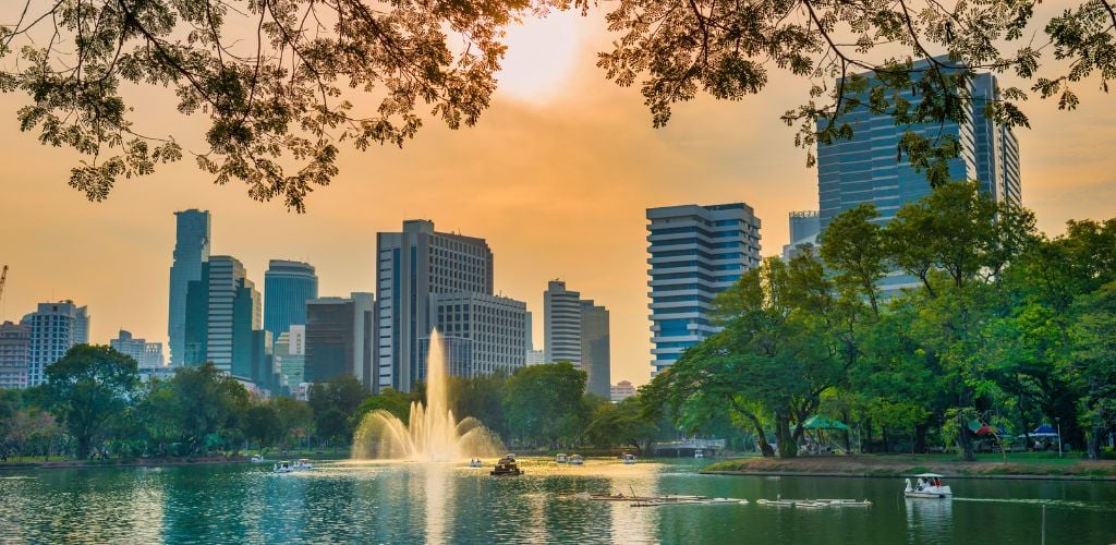 Lumphini Park Bangkok