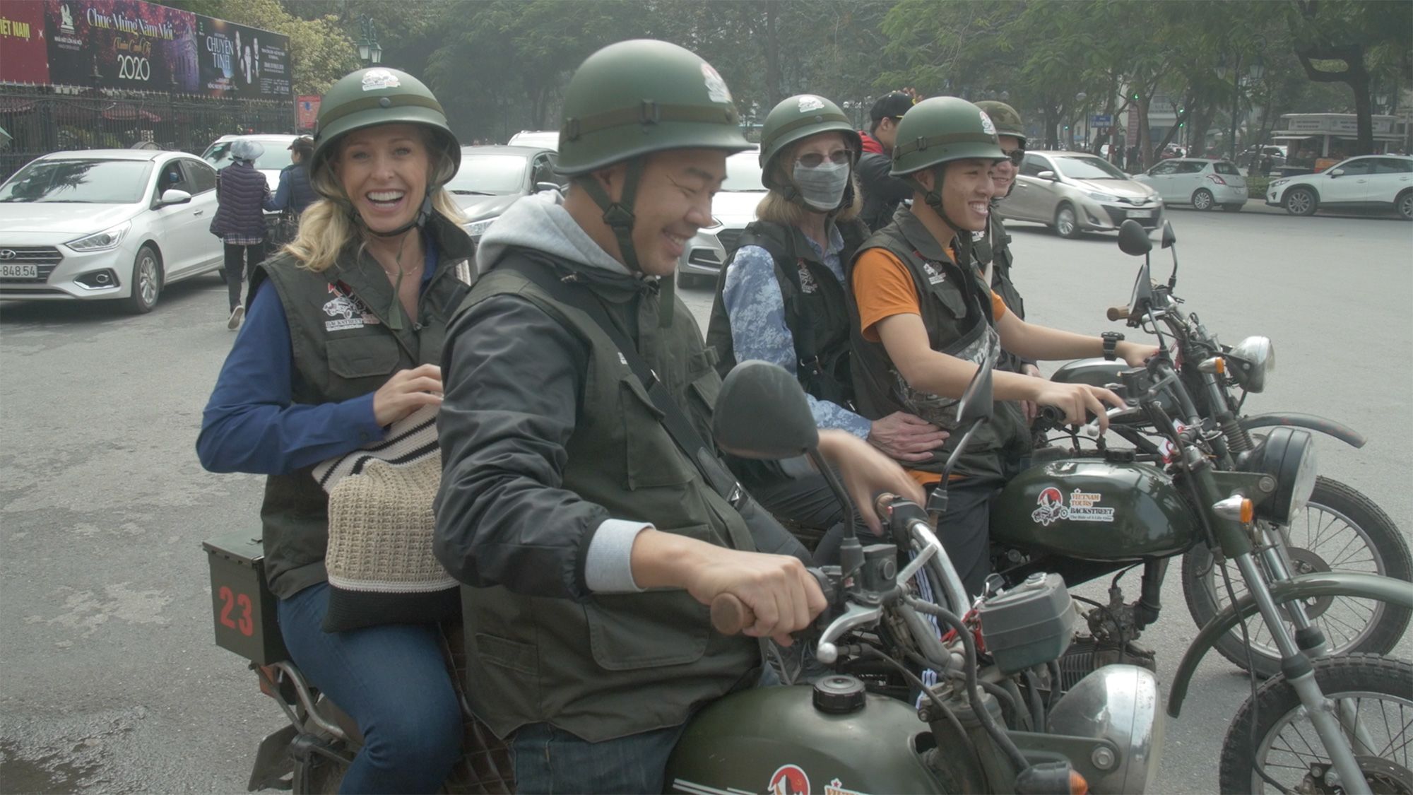 Holt explores the backstreets of both Hanoi, Vietnam and Bangkok, Thailand in the second series of the TV show.