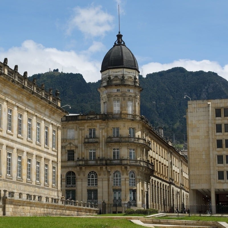 The National Capitol Of Bogota, Capital City Of Colombia, South America