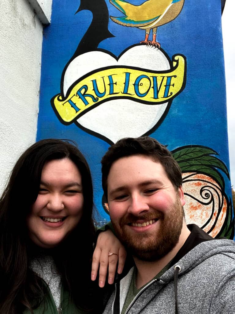 True Love mural in Penticton, BC