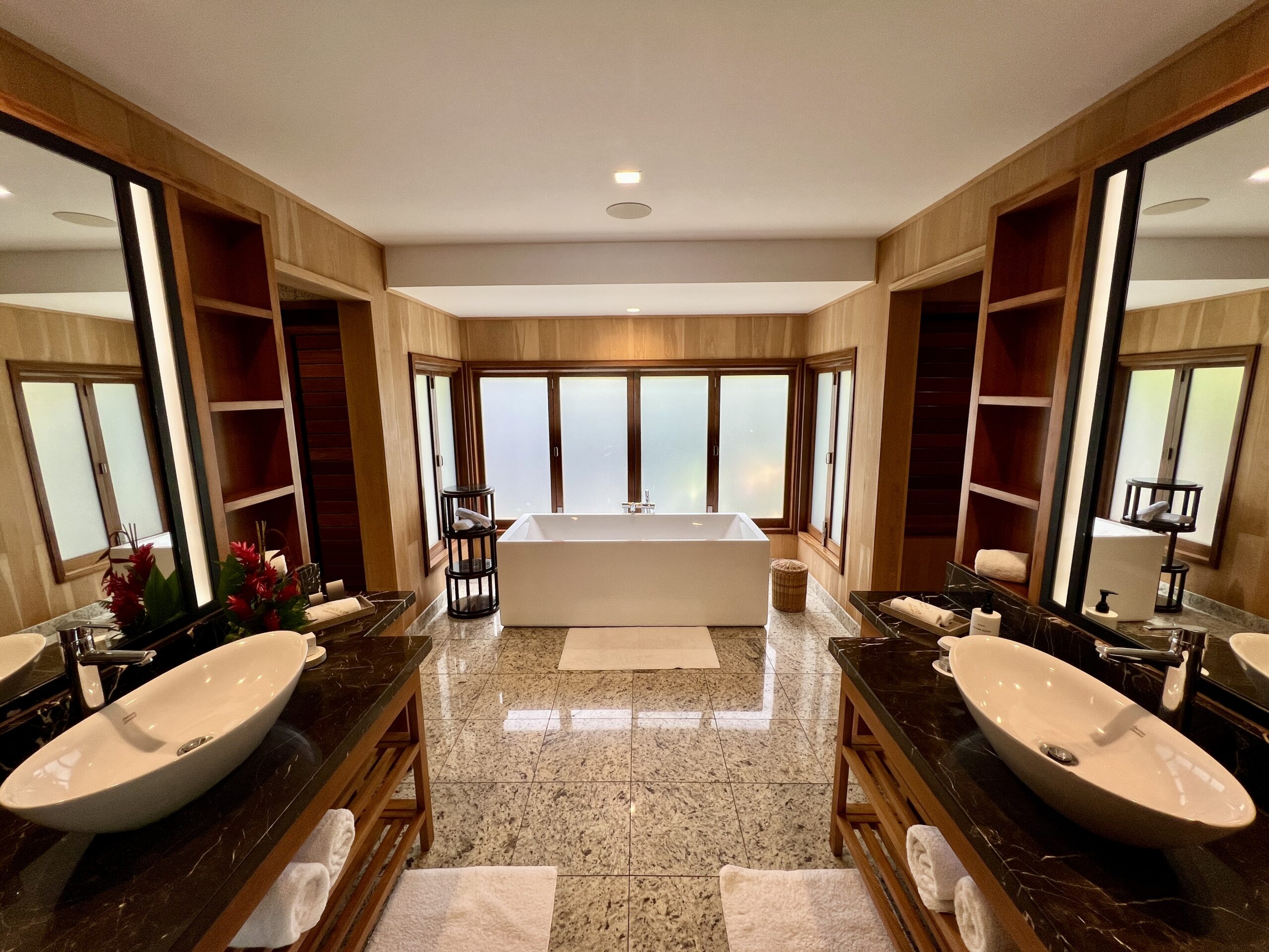 conrad bora bora villa bathroom