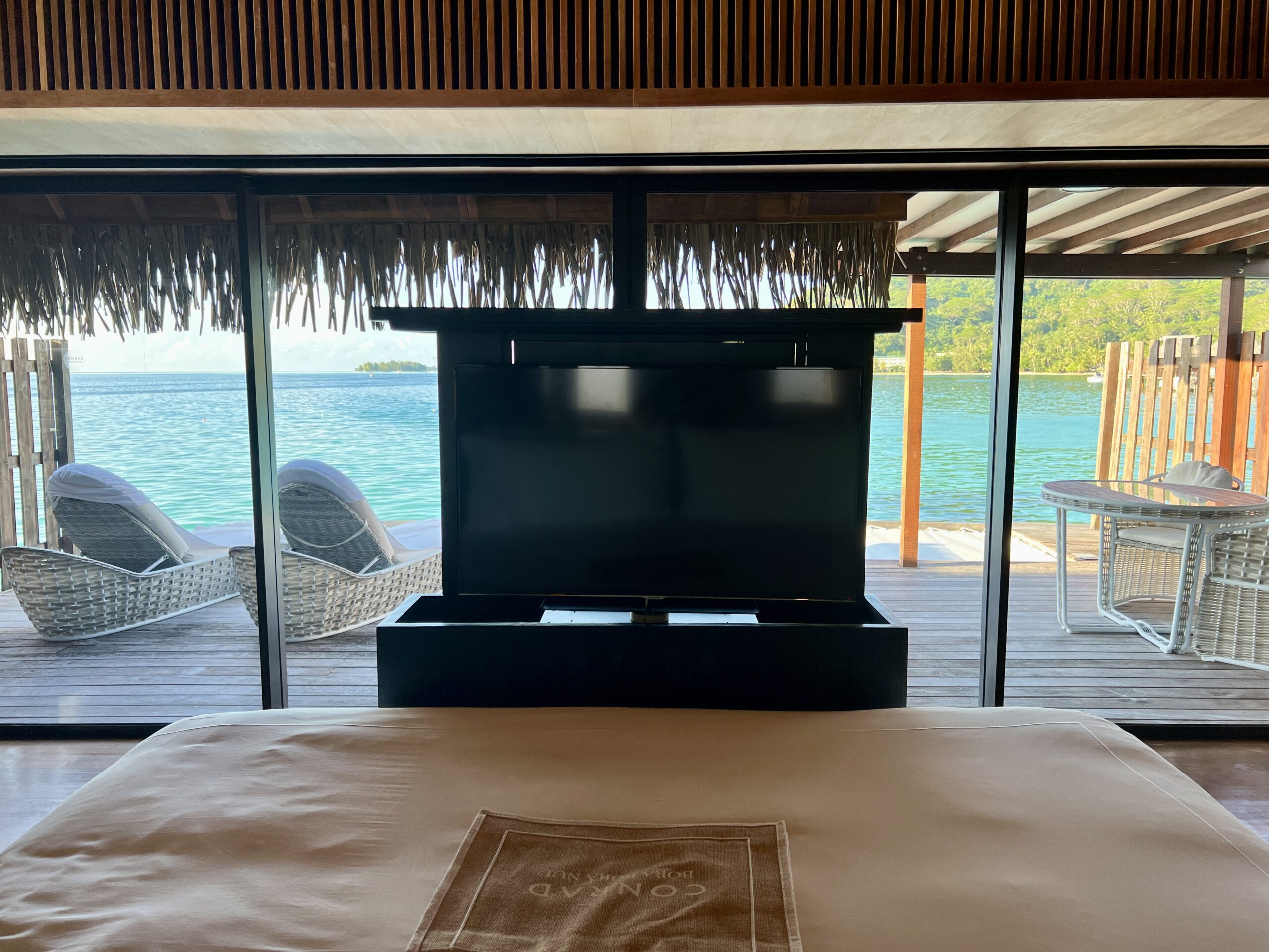 conrad bora bora nui tv