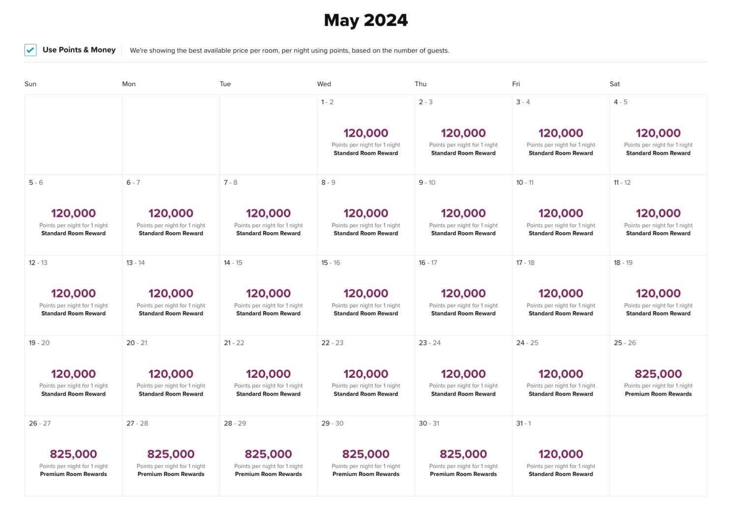 conrad bora bora may availability