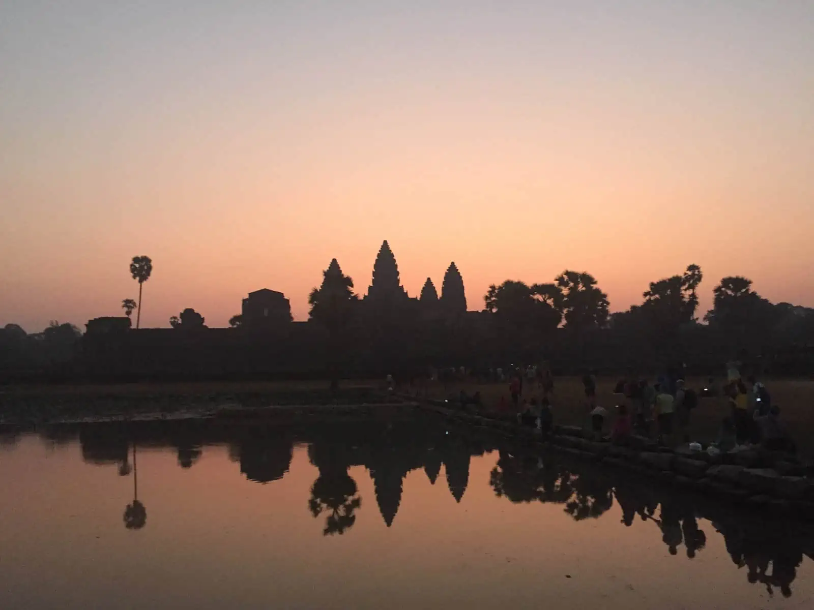 Angkor Wat at sunrise in Siem Reap, Cambodia