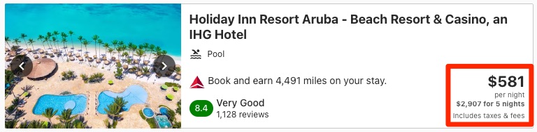 Holiday Inn Resort Aruba Delta Stays booking