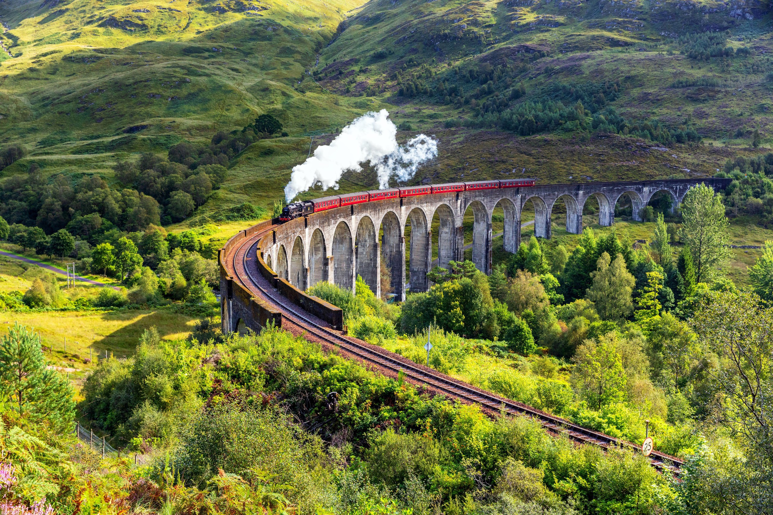 The scenic West Highland Line (Alamy)