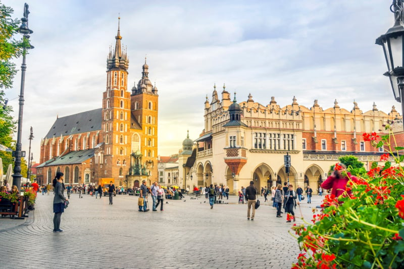 St. Mary's Church in Krakow, Poland