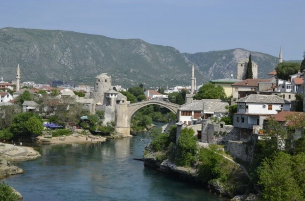 Split, Croatia's Mostar Old Bridge