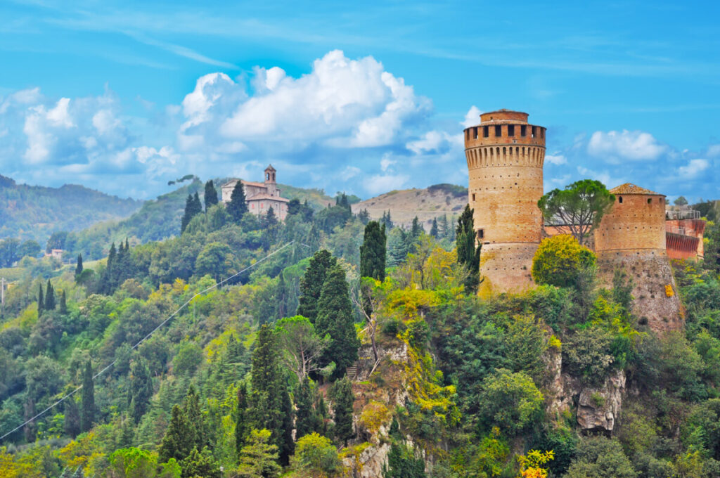 Santuario del Monticino in  Brisighella, Ravenna