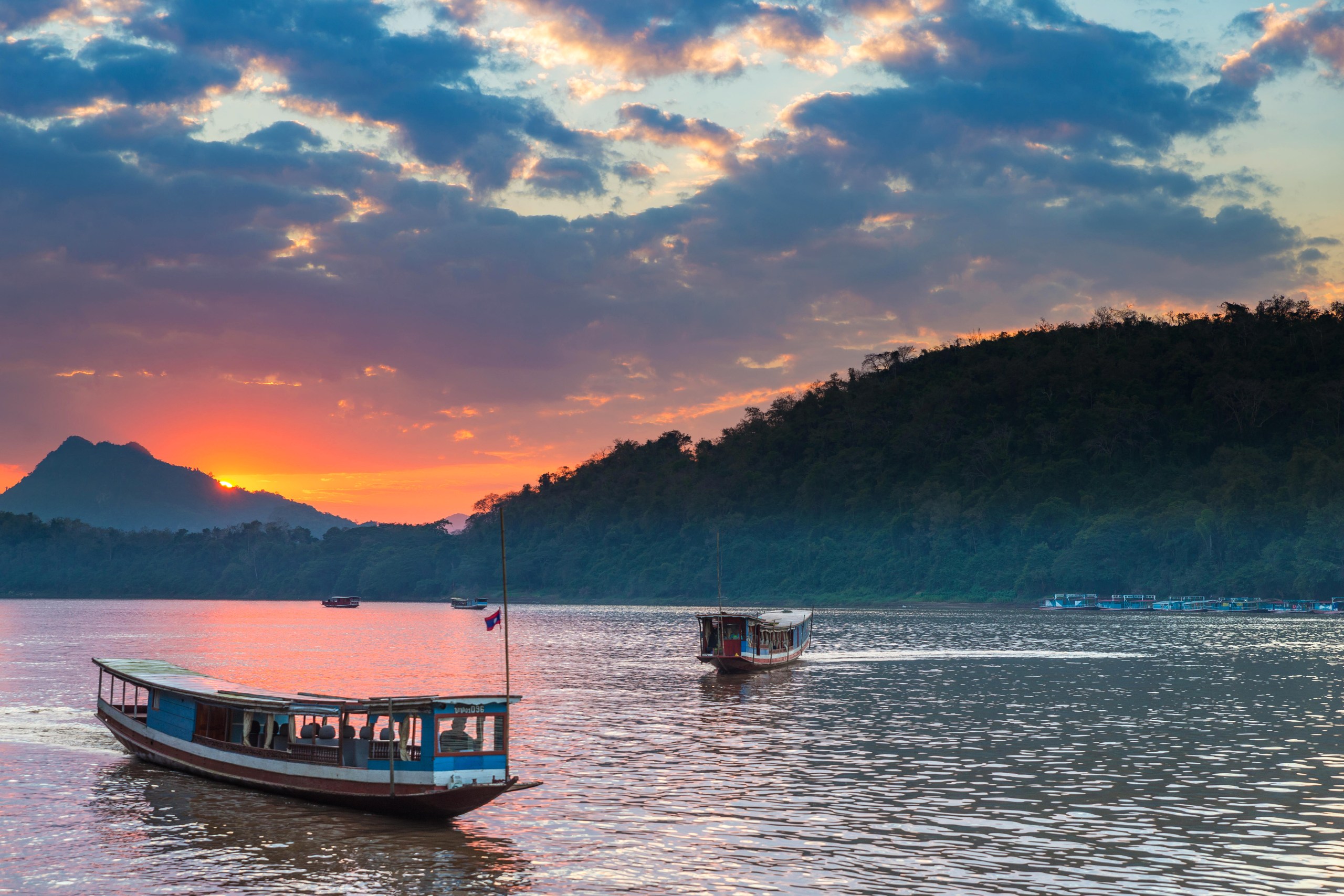 On the Mekong at Luang Prabang (Alamy)