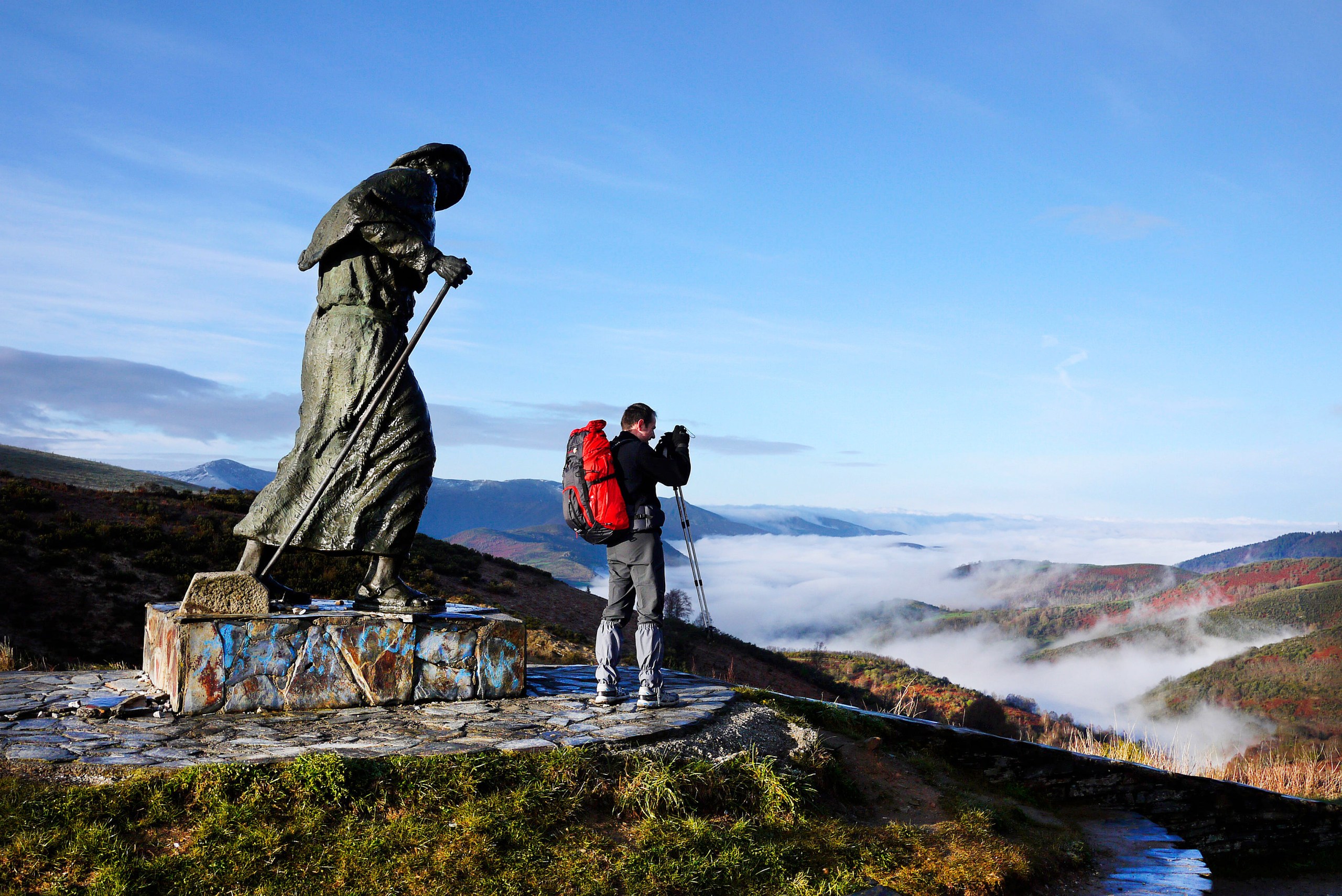 Spectacular views on the Camino de Santiago (Alamy)