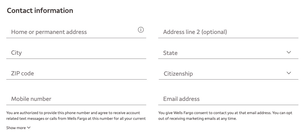 Wells Fargo Autograph Journey application