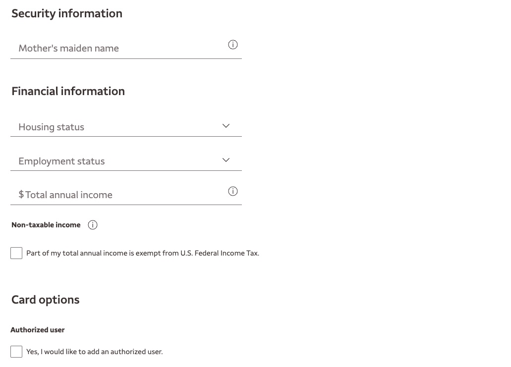 Wells Fargo Autograph Journey application