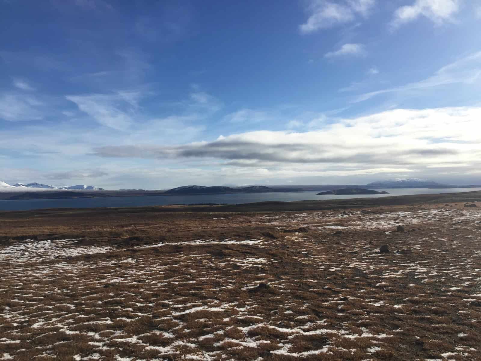 Views from Thingvellir National Park on Iceland's Golden Circle route