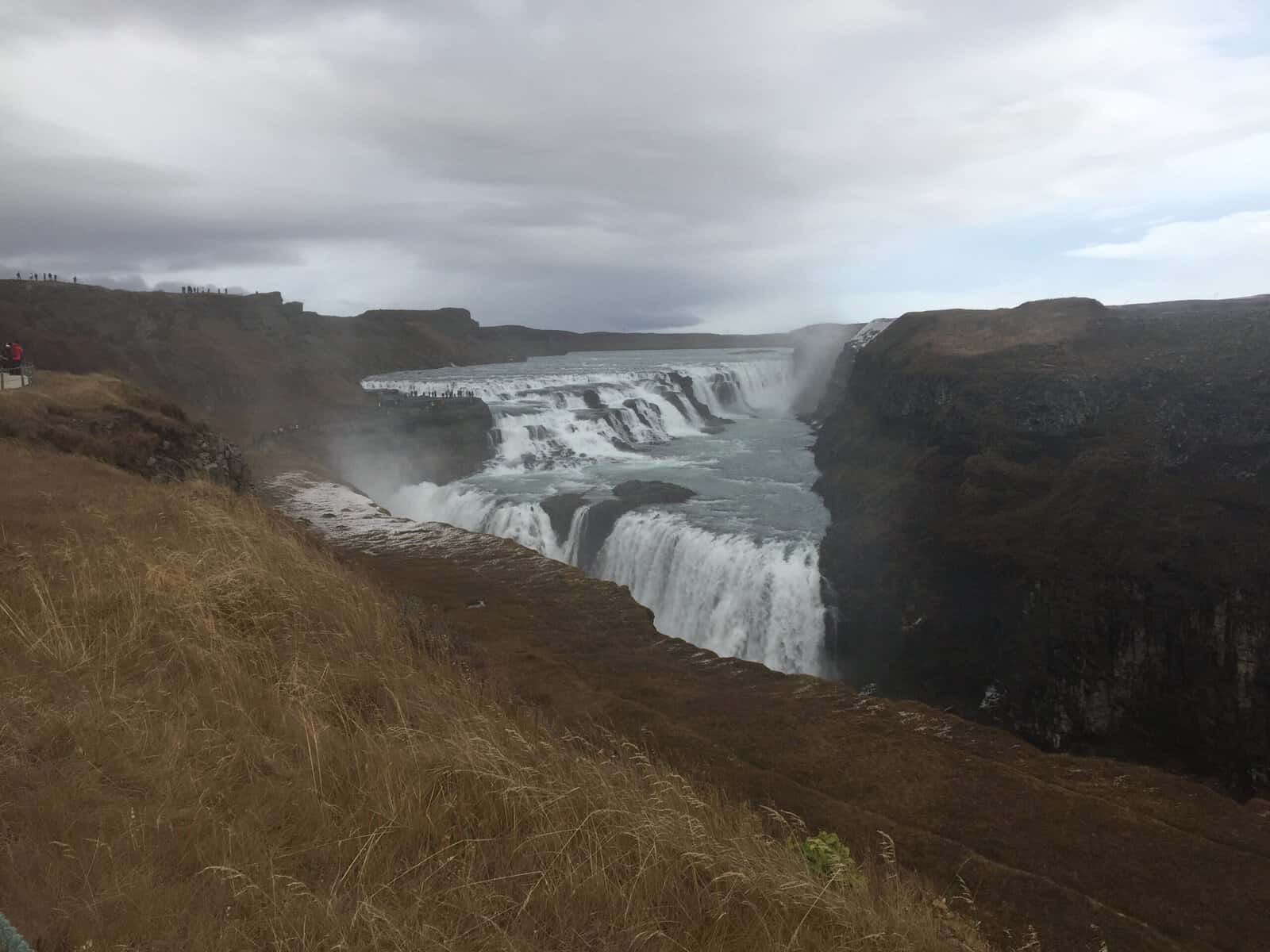 Iceland's Gullfoss Falls on the Golden Circle