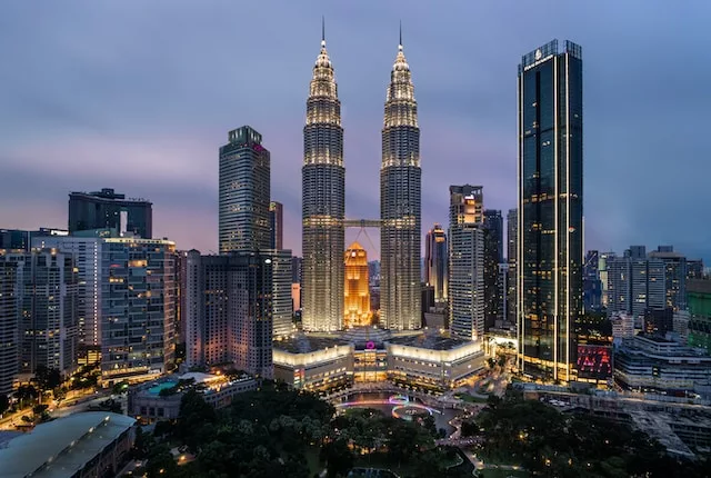 kuala lumpur - best digital nomad cities in asia