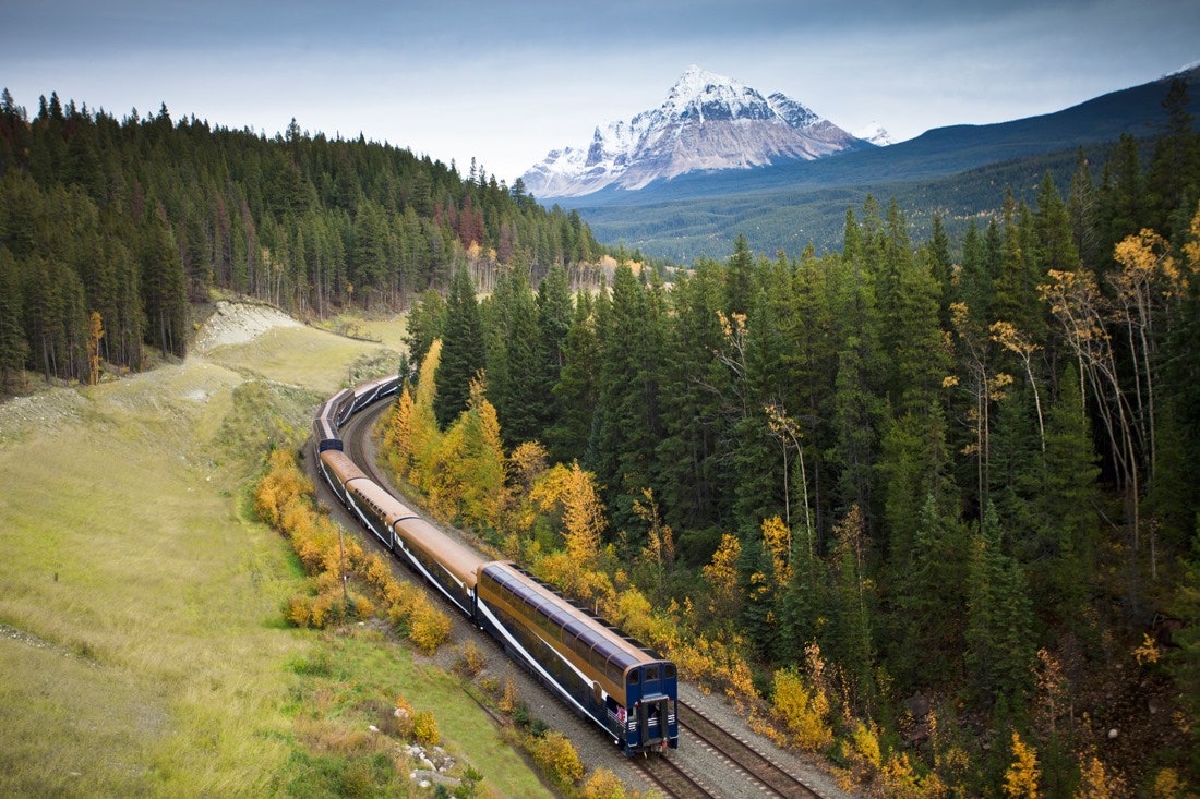 Rocky Mountaineer train