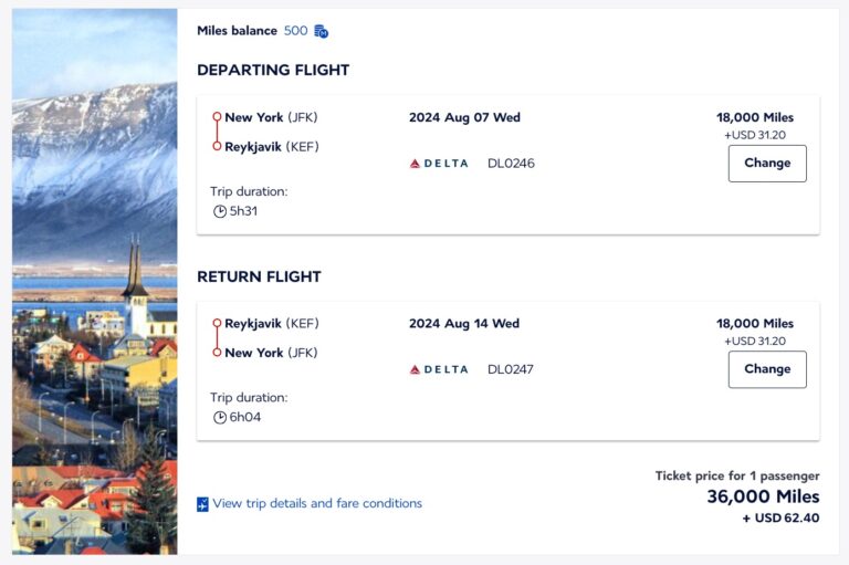 Amazing Deal: Delta Nonstops to Europe this Summer from 34K Points RT!