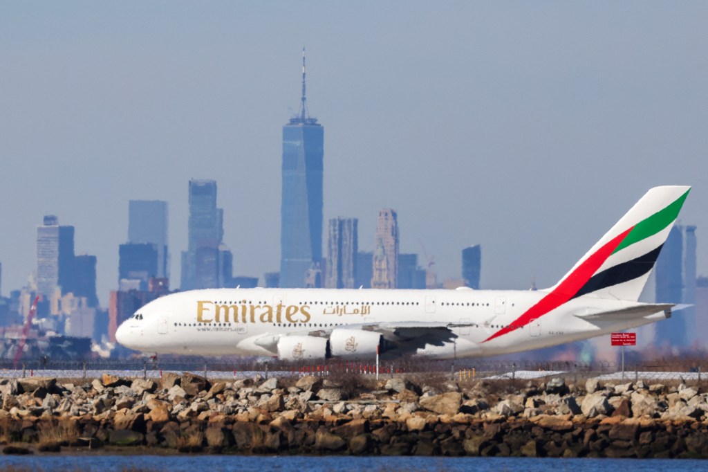  Emirates is based out of United Arab Emirates, but offers fifth freedom flights between the US and Italy,