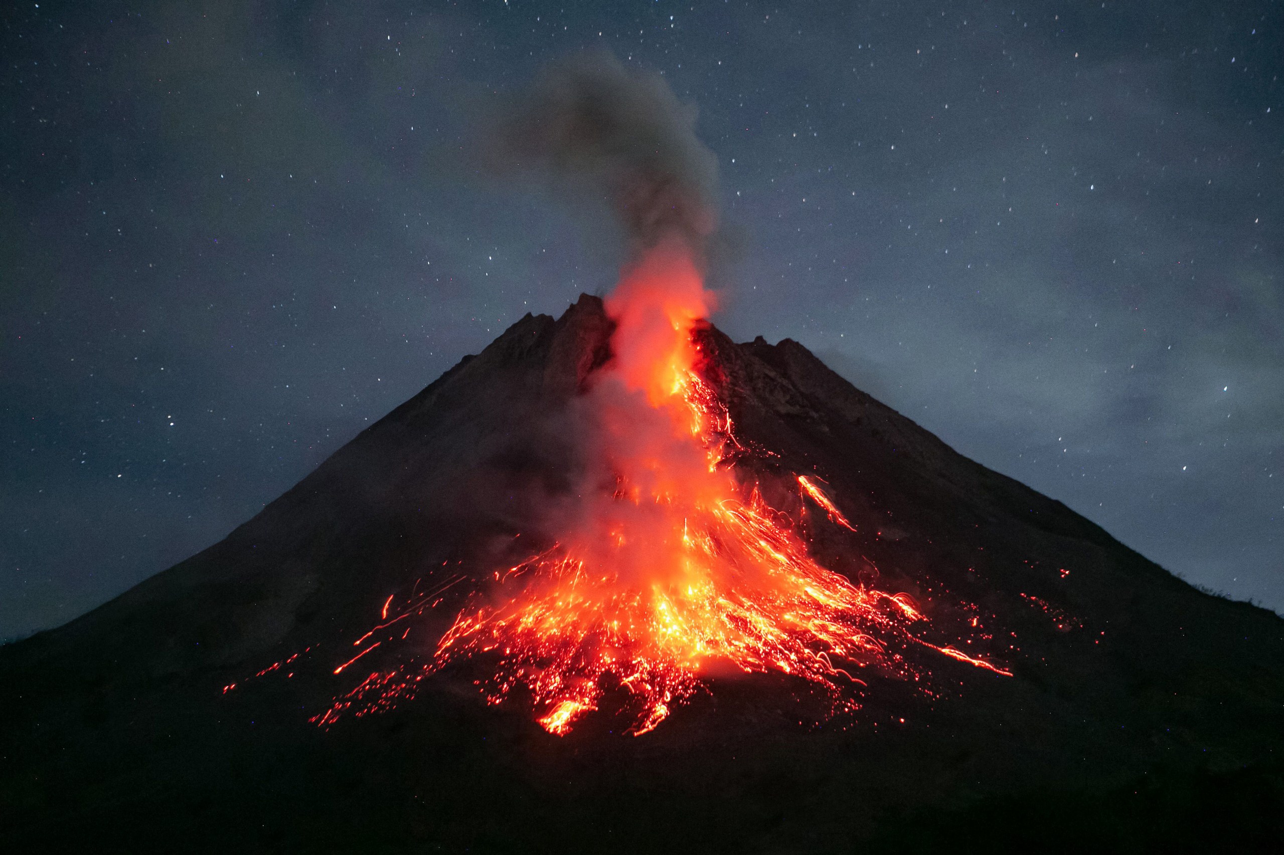 Indonesia’s Mount Marapi previously erupted on Sunday, December 3, 2023 (Getty Images)